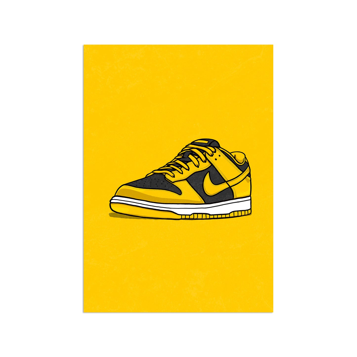 Dunk Low Goldenrod on Yellow Print