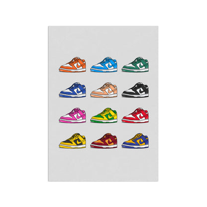 Dunk Low Grid Print